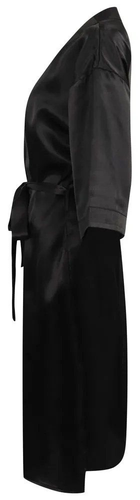 Towel City Dámsky saténový župan - Biela | XL/2XL