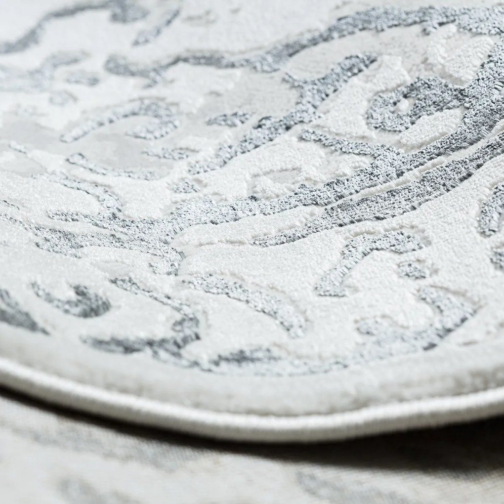 Kusový koberec Allure 1961 white/grey, 280x370, šedá, kancelária, Dywany Łuszczów