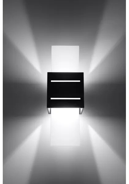 Nástenné svietidlo LORETO 1xG9/40W/230V čierna