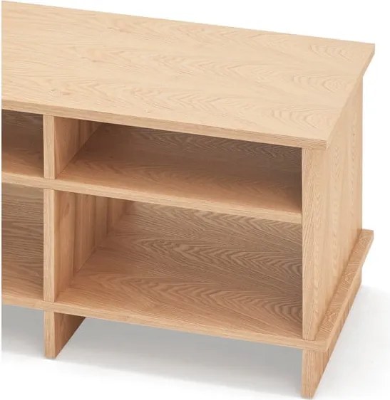 TV stolík v dekore duba v prírodnej farbe 180x50x40 cm Inari – Teulat