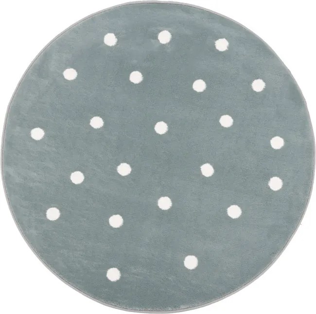 Koberec FD Lush bodky, mätový kruh