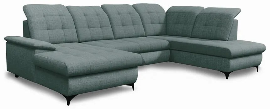 Rohová sedacia súprava Negro Barrel 37 lavý