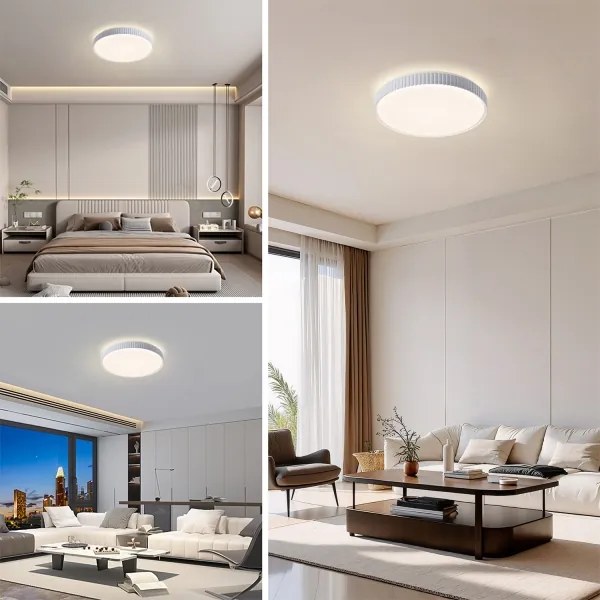 Brilagi - stmievateľné LED stropné svietidlo CORVO LED/72W/230V 3000-6000K biela priemer 50 cm +DO
