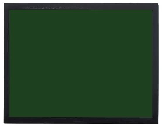Toptabule.sk KRT03ZCR Zelená kriedová tabuľa v čiernom drevenom ráme 120x180cm