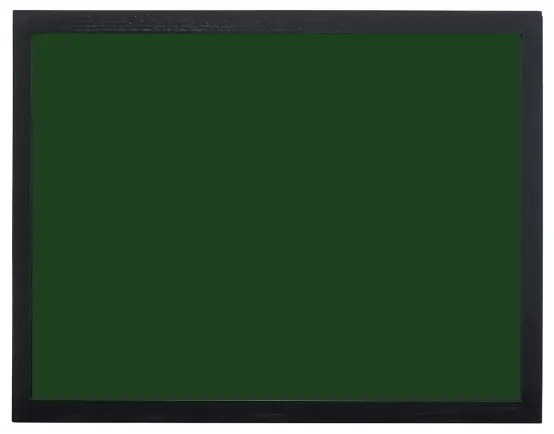 Toptabule.sk KRT03ZCR Zelená kriedová tabuľa v čiernom drevenom ráme 60x120cm
