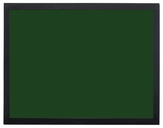 Toptabule.sk KRT03ZCR Zelená kriedová tabuľa v čiernom drevenom ráme 120x180cm / nemagneticky