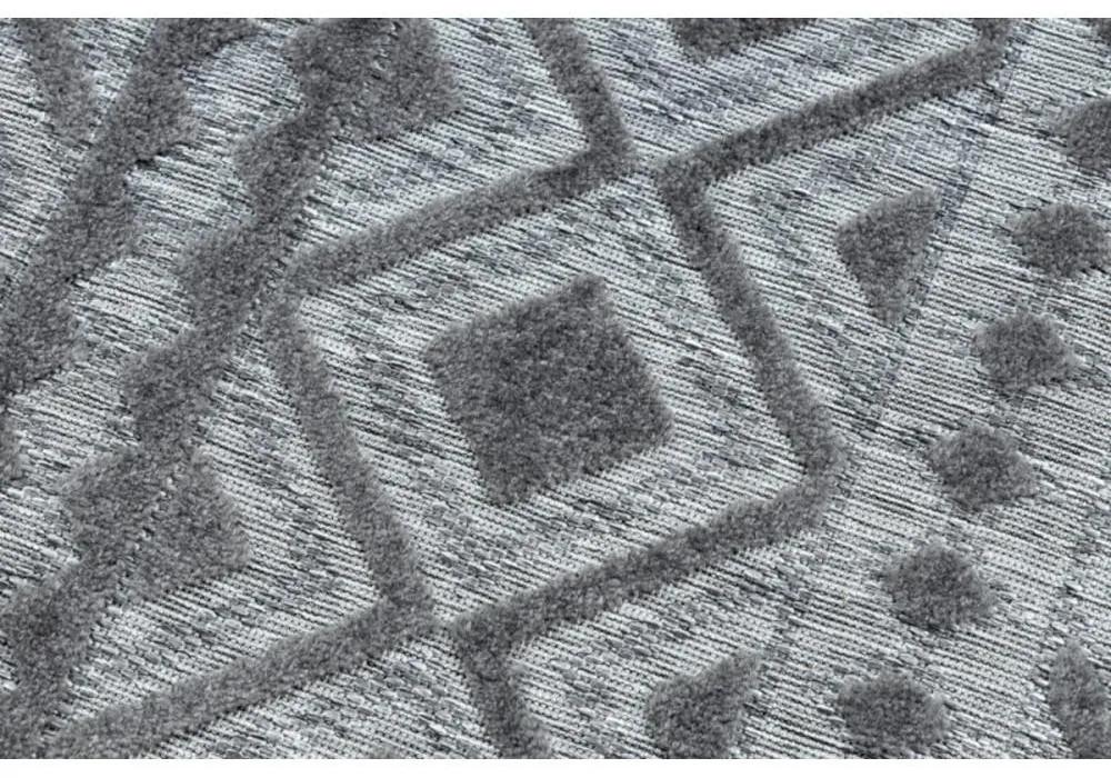 Kusový koberec Jonas sivý 120x170cm