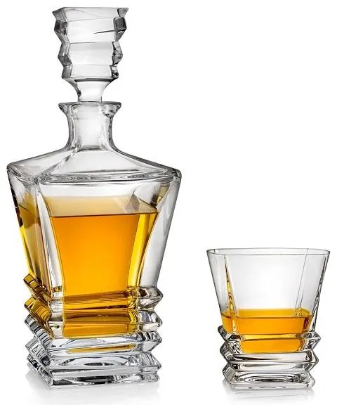 Bohemia Jihlava ROCKY whisky set (1 + 6)