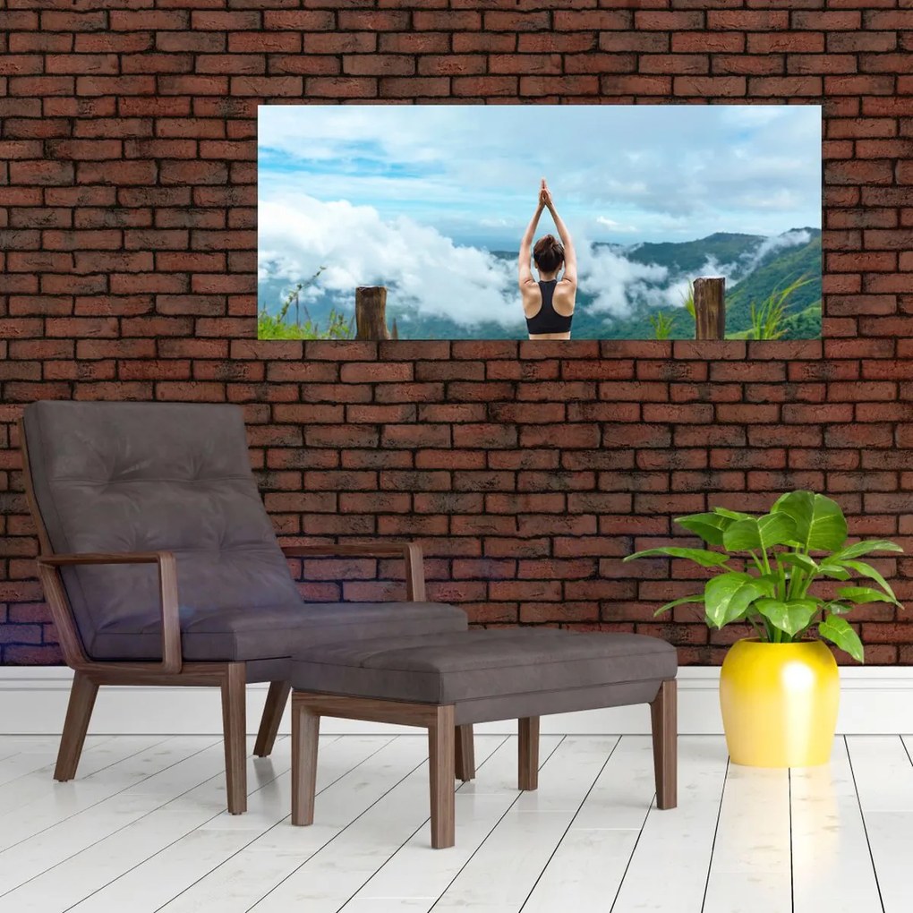 Obraz - Jóga (120x50 cm)