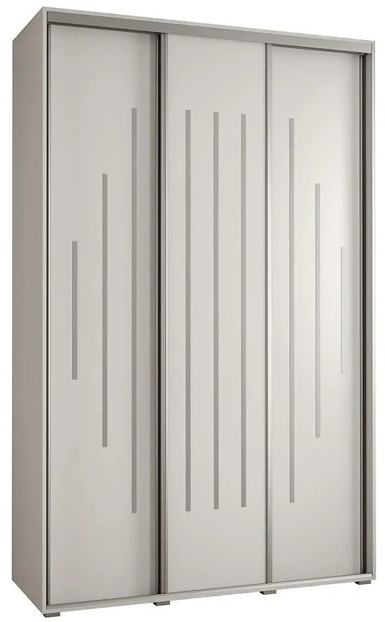 Skriňa 45 Canaris 12 180 biela/silver