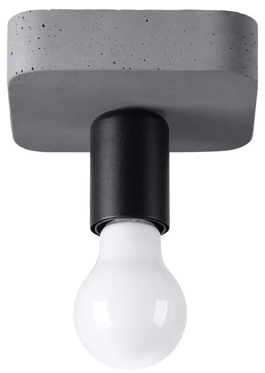 Sollux SL.1156 - Bodové svietidlo TAVO 1xE27/15W/230V betón