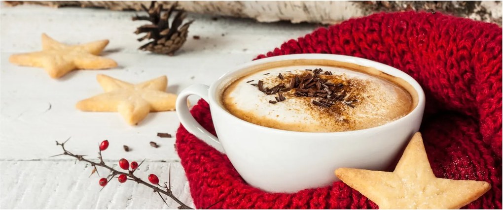 Obraz - Cappuccino (120x50 cm)