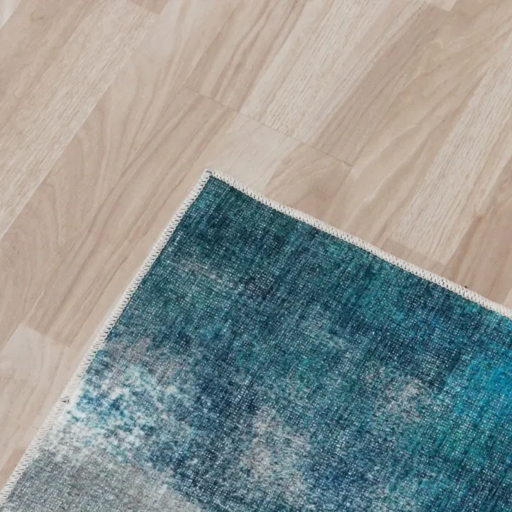 Koberec Esmarina Typ 2 80x150 cm - modrá / sivá