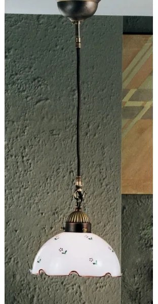 Kolarz 731.30.70 - Luster na lanku NONNA 1xE27/75W/230V červená