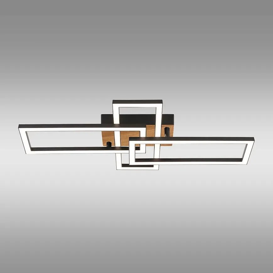 Stropné svietidlo Alma 3P WOOD AC-AL3PWOL 20W PL3