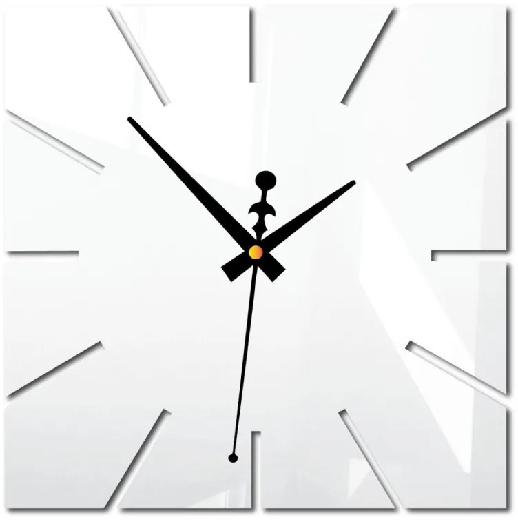 Nástenné hodiny minimalistický štvorcový dizajn | SENTOP X0099