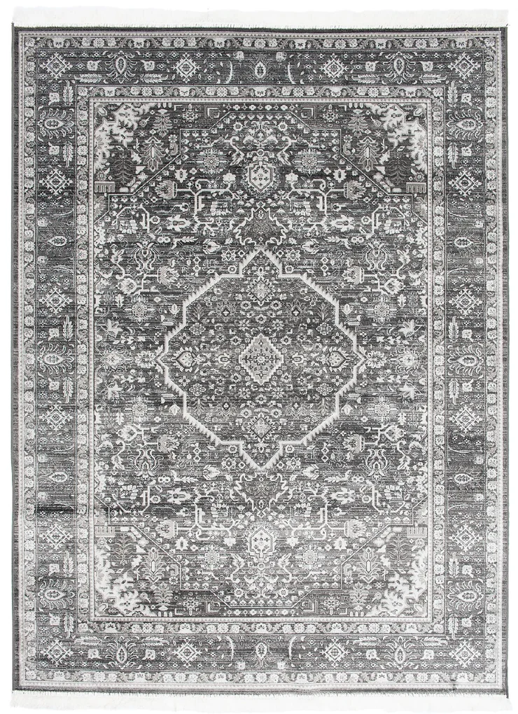 PROXIMA.store - Orientálny koberec ISPHAHAN - sivý ROZMERY: 160x230