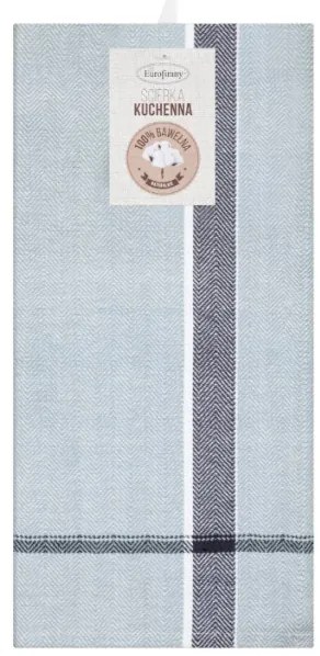 Sada kuchynských utierok OLIVIA 1 modrá / čierna
