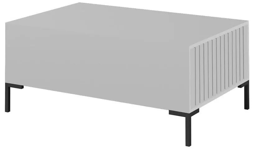 TIMUR konferenčný stolík, biely, 105x46 cm