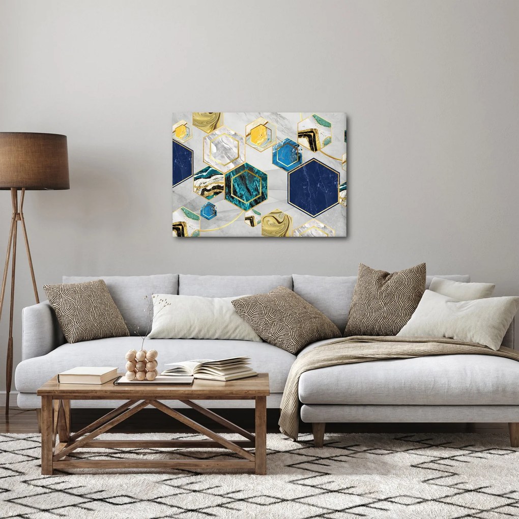 Obraz - Mramorová kompozícia (70x50 cm)