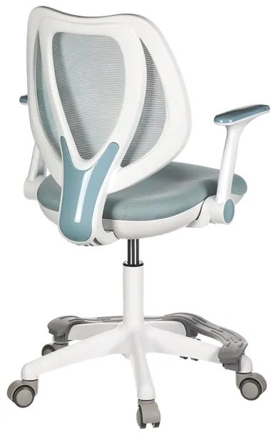 BONTEC Detská stolička, výškovo nastaviteľná, modrá sieťovina, KA-C806 BLUE Farba: Šedá
