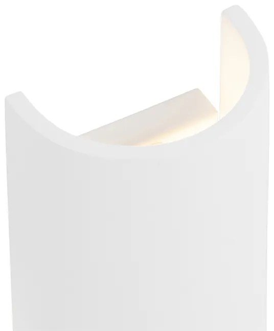 Moderná nástenná lampa biela - Colja Novo