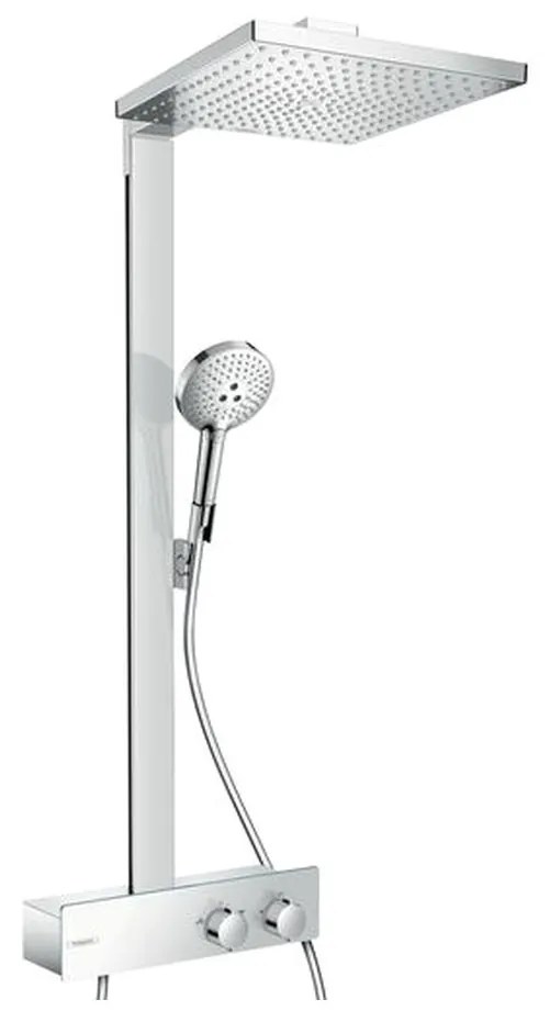 Hansgrohe Raindance E, Showerpipe 300 1jet s termostatom ShowerTablet 350, chrómová, HAN-27361000