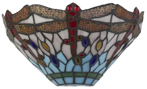 Svietidlo nástenné Tiffany VÁŽKA SKY