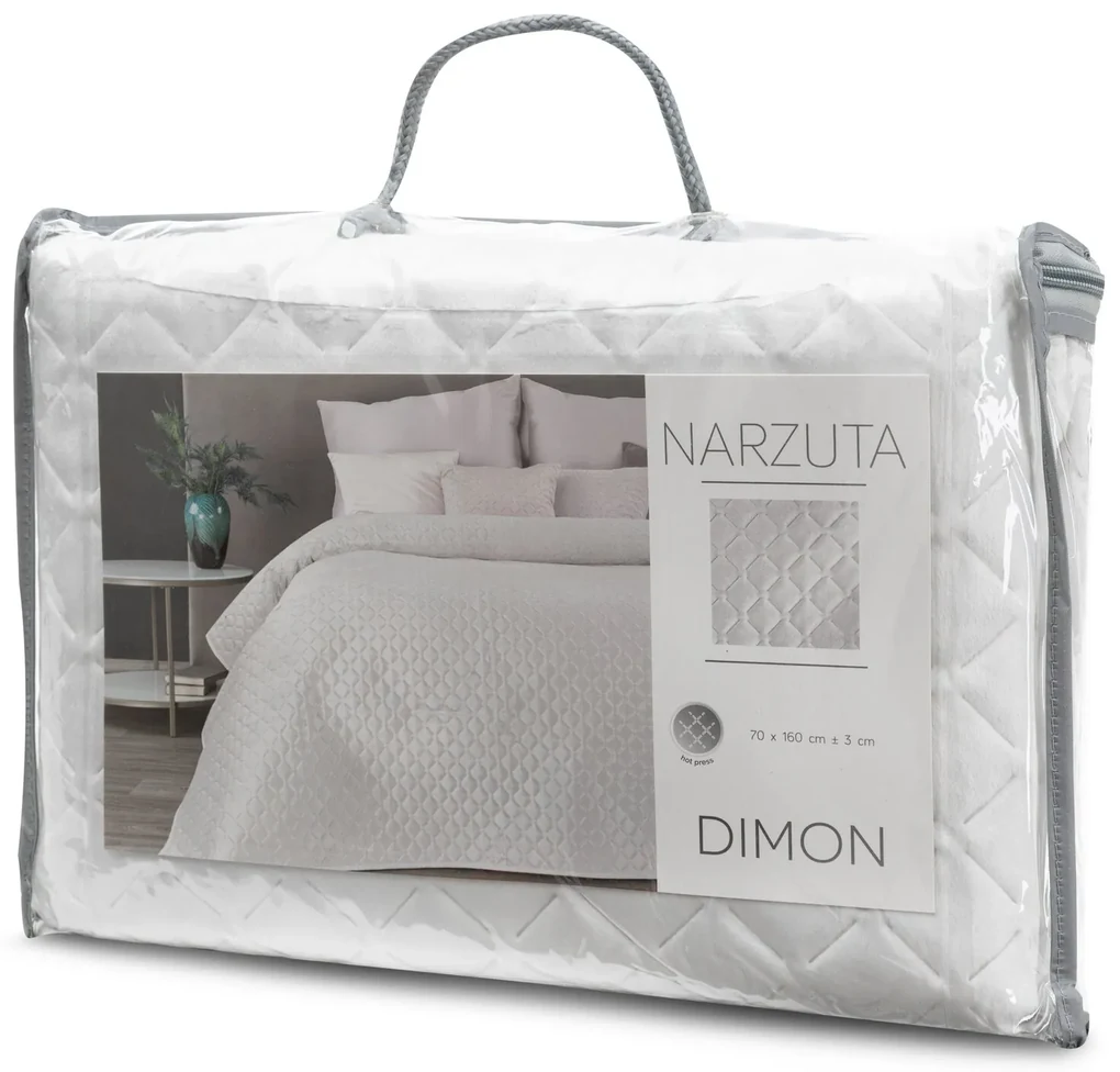PREHOZ NA POSTEĽ DIMON 220X240 CM BIELY