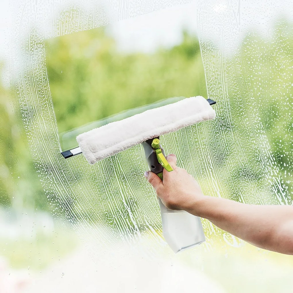 4home Výhodná upratovacia sada mop a stierka na okná