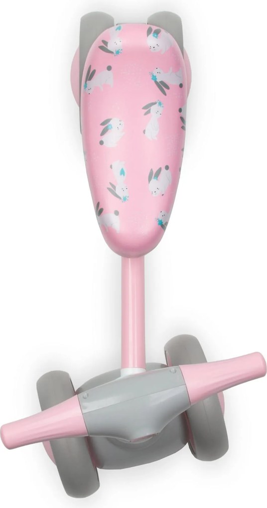 Mini balančný bicykel Kidwell PETITO Bunny – 2v1 vozítko, ľahký pre deti 12–36 m