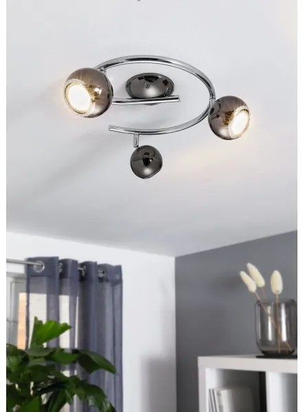 EGLO 31007 - LED Bodové svietidlo BIMEDA 3xGU10/3W LED