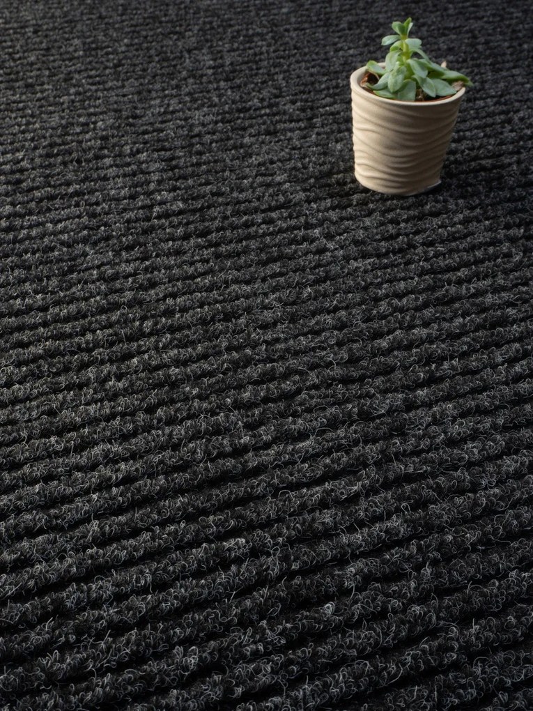 Betap, Čistiaca zóna Matador 2011 7 čierna, na mieru, šíře 1m,2m, šedá, guma (gél - protišmykový), chodba / predsieň