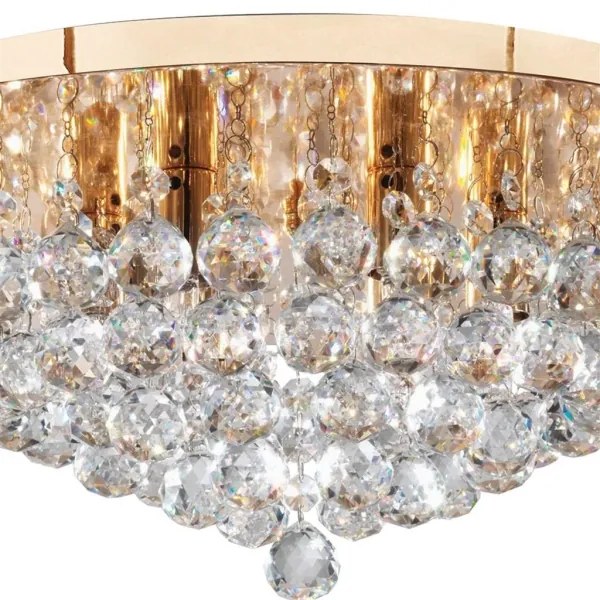 Searchlight 3406-6GO - Stropné svietidlo HANNA 6xG9/33W/230V