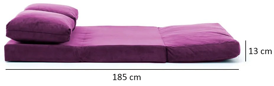 Rozkladacia pohovka Taida Purple