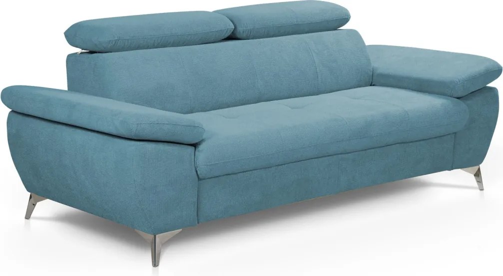 Trojsedák Gisele, modrá látka