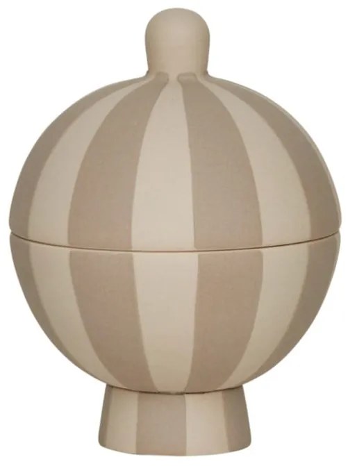 OYOY Úložná dózička Toppu Bonbonniere Clay 11,5 cm