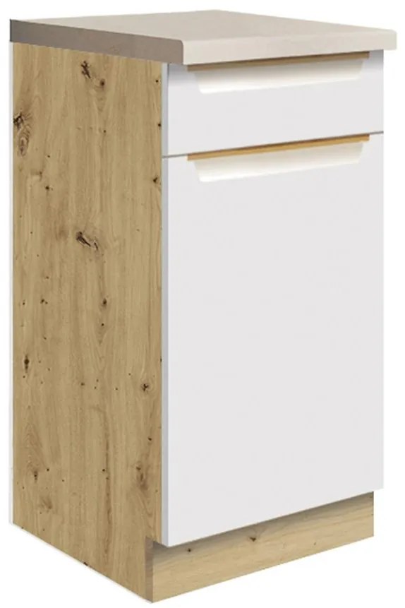 Skrinka do kuchyne Glamour2d White