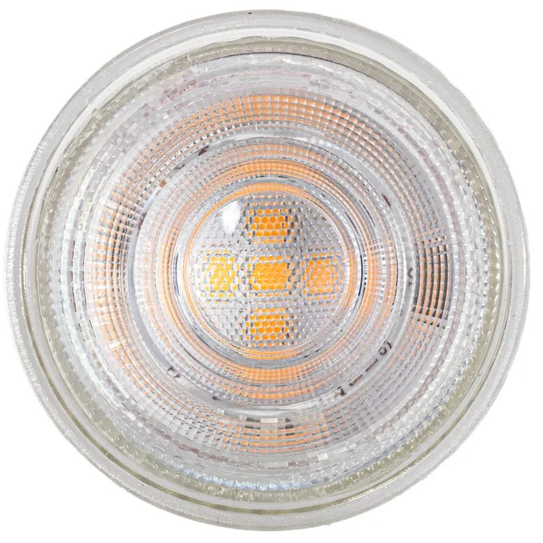 Sada 5 LED žiaroviek GU10 50 mm číra 4,5 W 360 lm 2700 K