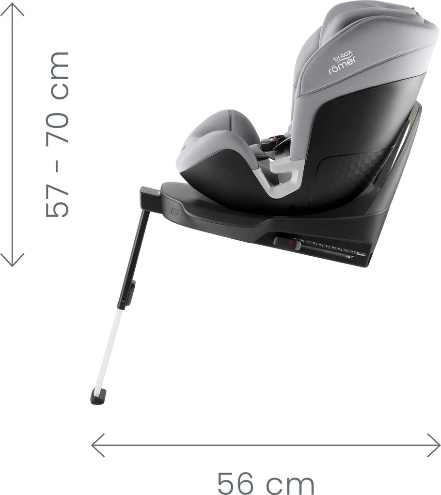 Autosedačka Swivel 2, Midnight Grey 2