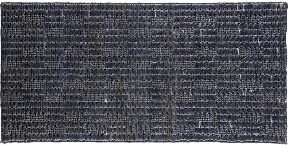 Čierny koberec z juty BePureHome Scenes, 140 x 70 cm
