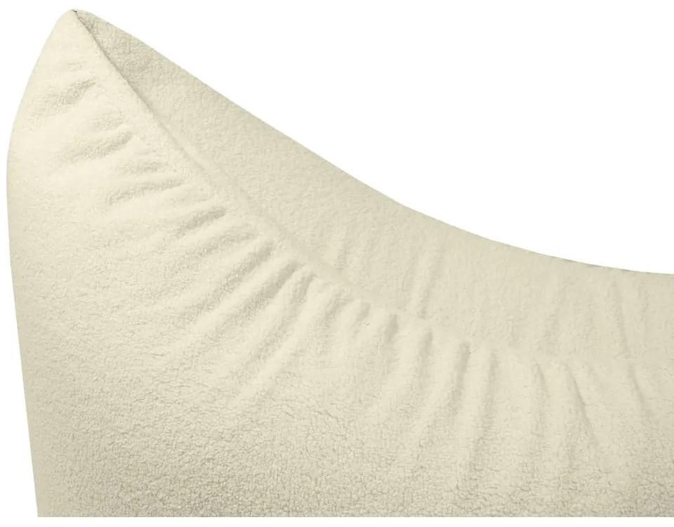 Svetlosivý detský sedací vak z textílie buklé Clip Clap 115 – SLOWDOWN