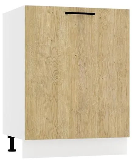 Kuchynská skrinka Denis D60ZL S/1 dub london/biela