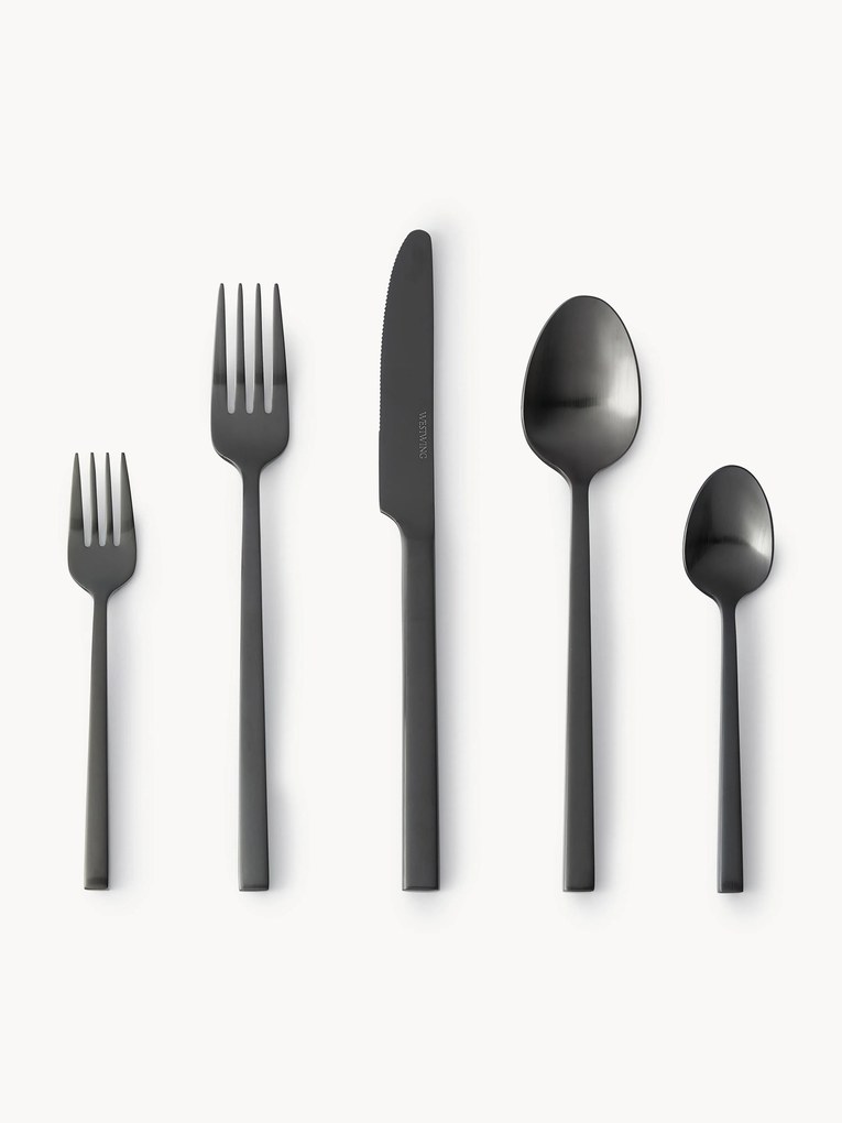 Súprava príborov Shine, rôzne veľkosti