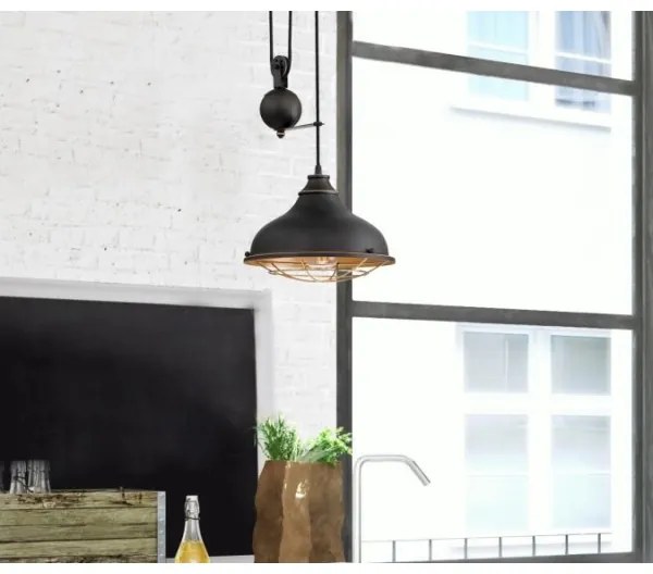 Westinghouse 61249 - Luster na lanku CHAVES 1xE27/60W/230V