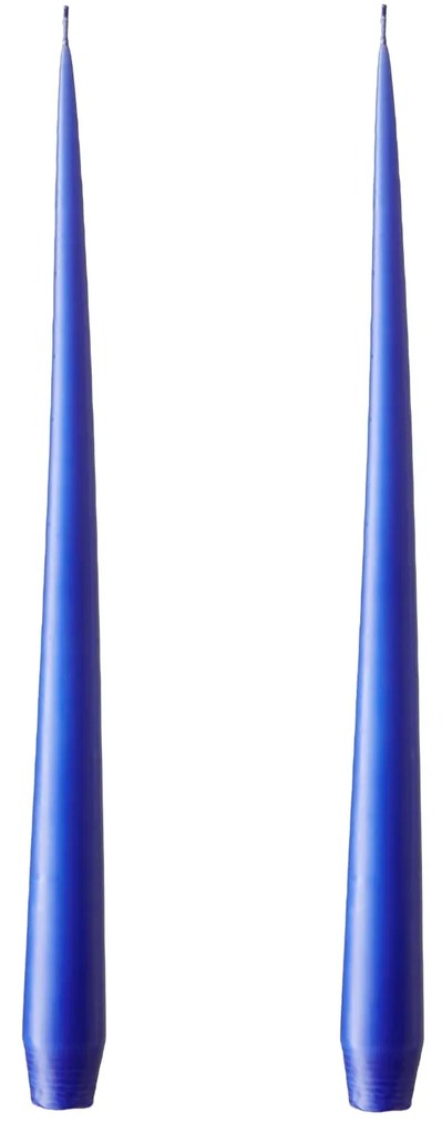 ester & erik Sviečka Taper 32 cm – 48 Cornflower – sada 2 ks