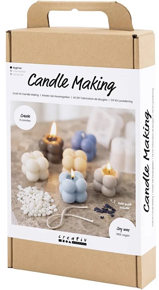 Kreatívna sada Craft Kit Candle Making Bubble