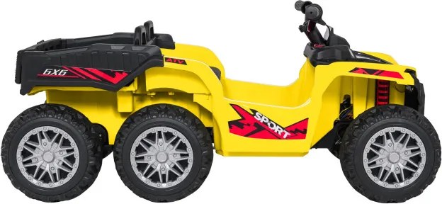 Elektrická štvorkolka Quad Sport TX 4 × 4 žltá