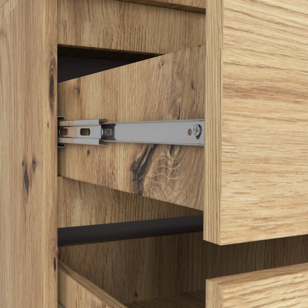 Šatníková skriňa Star 90 cm dub artisan