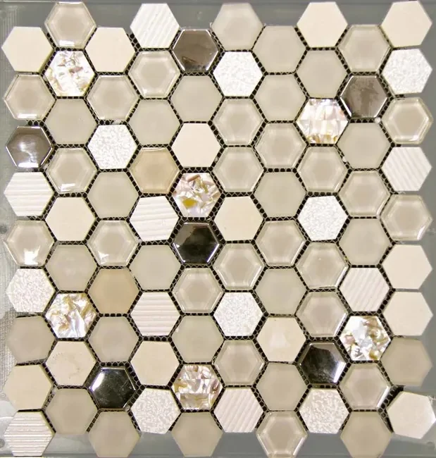 Obklad Hexagono Beige Nacar 30,2x30,5
